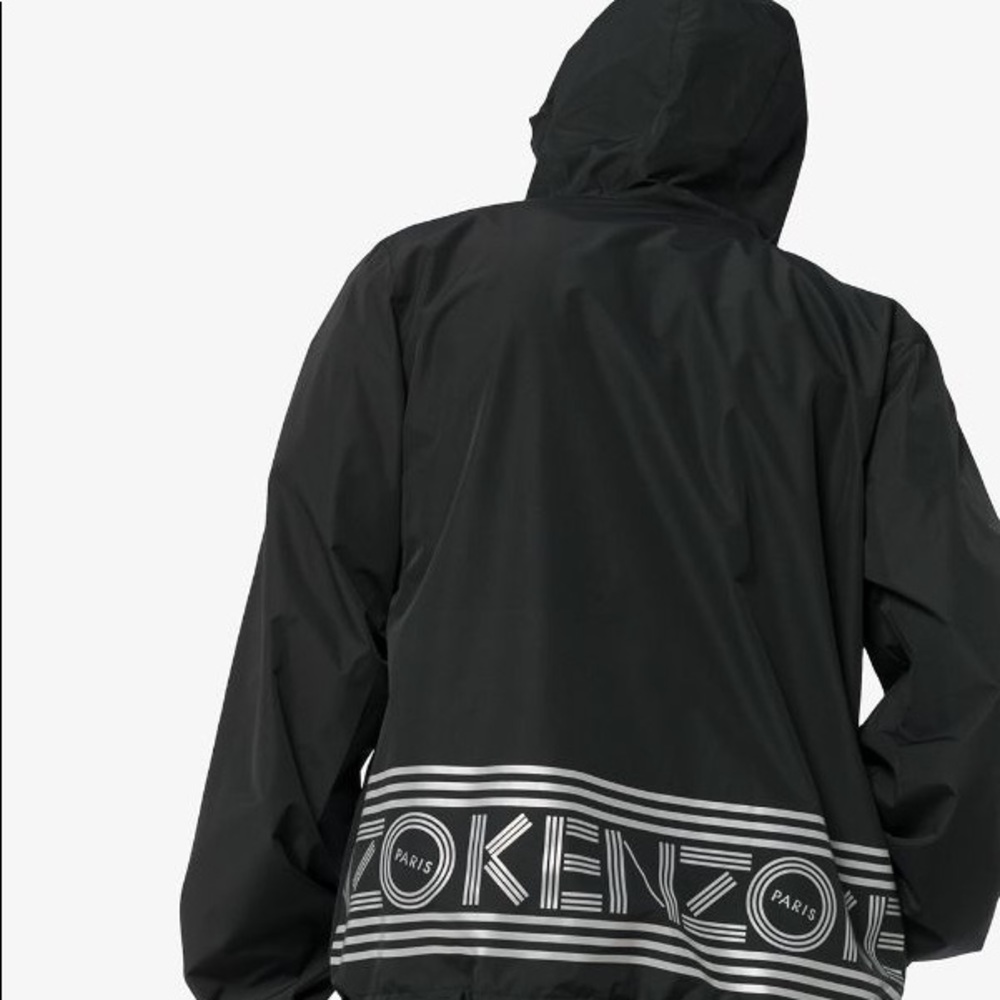 BRAND NEW Kenzo reversible hooded windbreaker
